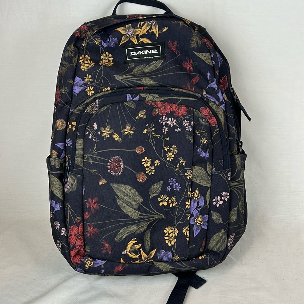 Dakine navy floral backpack
